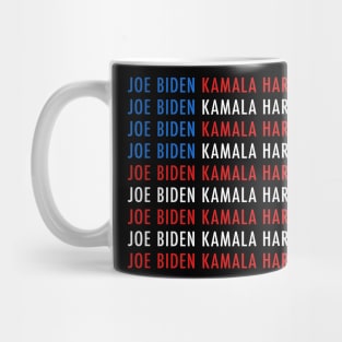 Joe Biden Kamala Harris American Flag Mug